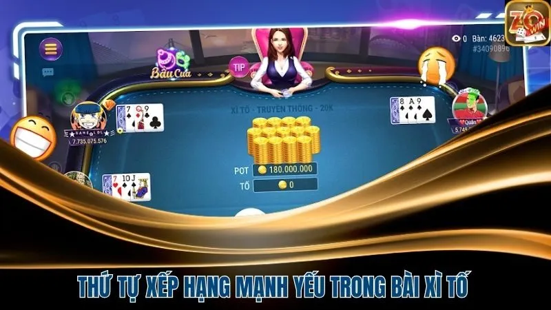 Nắm rõ thứ tự mạnh yếu của từng hand bài